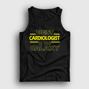 Cardiologist Galaxy Kardiyoloji Hediye Kardiyolog Atlet siyah