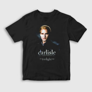 Carlisle Cullen Vampire Twilight Çocuk Tişört siyah