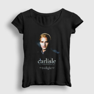 Carlisle Cullen Vampire Twilight Kadın Tişört siyah