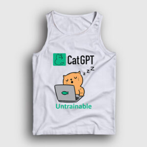 Cat Gpt Komik Yapay Zeka Kedi Kedili Atlet beyaz