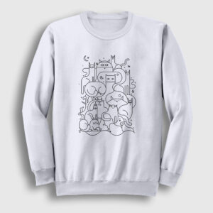 Cats Everywhere Kedili Sweatshirt