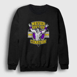 Cenation Güreş Wwe John Cena Sweatshirt siyah