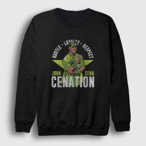 Cenation V2 Güreş Wwe John Cena Sweatshirt siyah