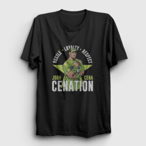 Cenation V2 Güreş Wwe John Cena Tişört siyah