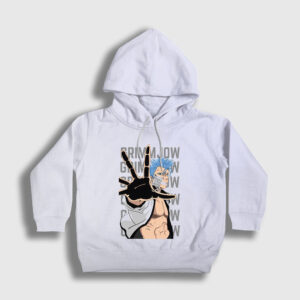 Cero Grimmjow Anime Bleach Çocuk Kapşonlu Sweatshirt