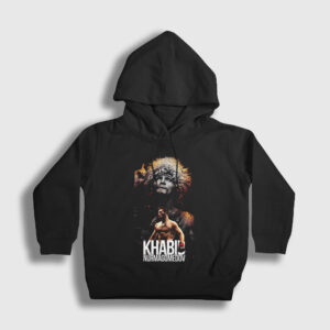 Champion Ufc Khabib Nurmagomedov Çocuk Kapşonlu Sweatshirt siyah