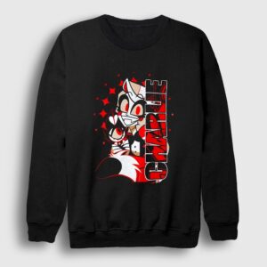 Charlie Morningstar KeeKee Hazbin Hotel Sweatshirt Siyah