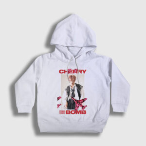 Cherry Bomb K-Pop Nct 127 Çocuk Kapşonlu Sweatshirt