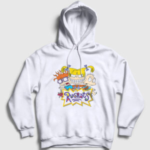 Chuckie Angelica Tommy Rugrats Kapşonlu Sweatshirt