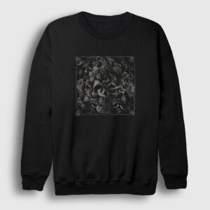 Cobra Art Skull Kurukafa Sweatshirt siyah