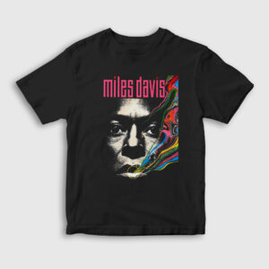 Colors Miles Davis Çocuk Tişört siyah