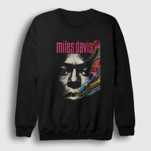 Colors Miles Davis Sweatshirt siyah