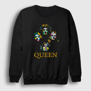 Colors Queen Sweatshirt siyah