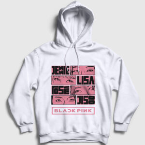 Comics Blackpink Kapşonlu Sweatshirt