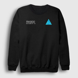 Connor Rk800 Detroit Become Human Oyun Sweatshirt siyah