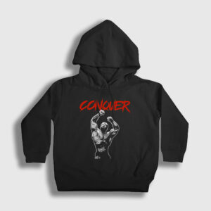 Conquer Gym Spor Chris Bumstead Çocuk Kapşonlu Sweatshirt