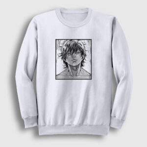 Cool Anime Hanma Baki Sweatshirt beyaz