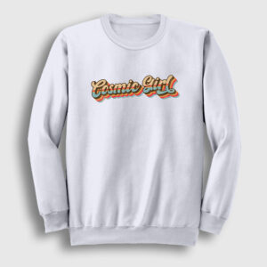 Cosmic Girl Jamiroquai Sweatshirt beyaz