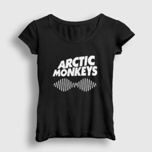 Cover Arctic Monkeys Kadın Tişört siyah