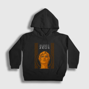 Cover Dizi Blood Of Zeus Çocuk Kapşonlu Sweatshirt siyah