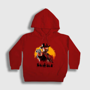 Cover Oyun Red Dead Redemption Çocuk Kapşonlu Sweatshirt