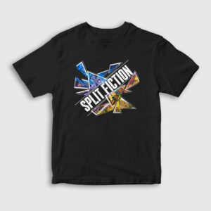 Cover Oyun Split Fiction Çocuk Tişört siyah