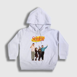 Cover Seinfeld Çocuk Kapşonlu Sweatshirt beyaz