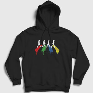 Crosswalk The Beatles Kapşonlu Sweatshirt