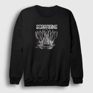 Crown Scorpions Sweatshirt siyah