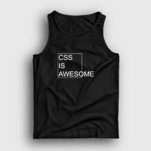 Css Is Awesome Developer Yazılımcı Atlet siyah