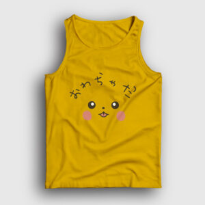 Cute Face Pikachu Pokemon Atlet sarı