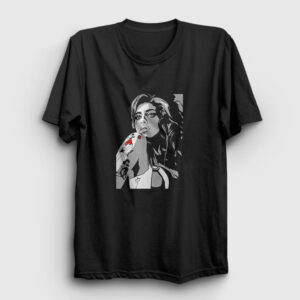 Cynthia Amy Winehouse Tişört siyah
