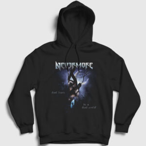 Dead Nevermore Kapşonlu Sweatshirt siyah
