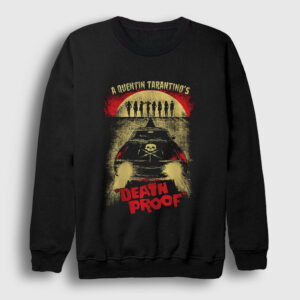 Death Proof Quentin Tarantino Yönetmen Sweatshirt siyah