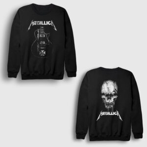 Death Rock Metallica Sırt Baskılı Sweatshirt