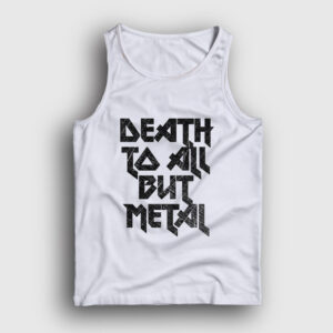 Death To All But Metal Steel Panther Atlet beyaz