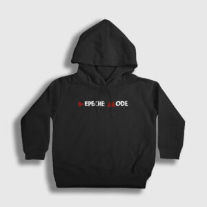 Delta Depeche Mode Çocuk Kapşonlu Sweatshirt siyah