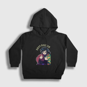 Depression Giyu Tomioka Anime Demon Slayer Kimetsu No Yaiba Çocuk Kapşonlu Sweatshirt