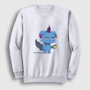 Depresso Oyun Palworld Sweatshirt Beyaz