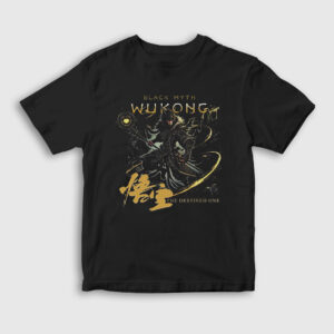 Destined One Black Myth Wukong Çocuk Tişört siyah