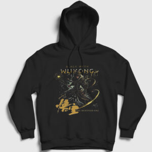 Destined One Black Myth Wukong Kapşonlu Sweatshirt siyah