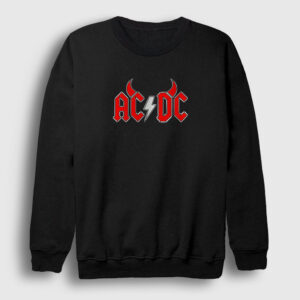 Devil Ac Dc Sweatshirt siyah