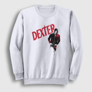 Dexter Sweatshirt beyaz