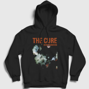 Disintegration The Cure Kapşonlu Sweatshirt siyah