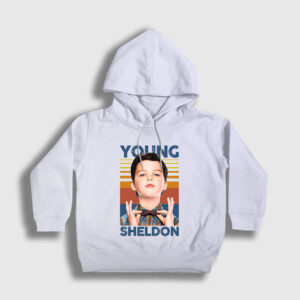 Dizi Young Sheldon Cooper Çocuk Kapşonlu Sweatshirt