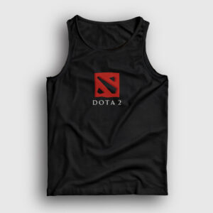 Dota 2 Logo Oyun Atlet siyah