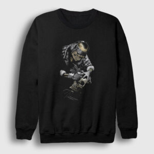 Dövme Tattoo Artist Skull Sweatshirt siyah