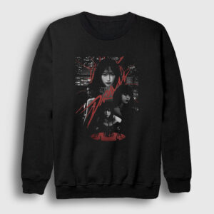 Drama K Pop Aespa Sweatshirt siyah