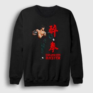 Drunken Master V2 Jackie Chan Sweatshirt siyah