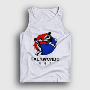 Dwit Chagi Taekwondo Ufc Mma Tekvando Atlet beyaz